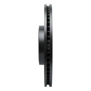 Ford Police Interceptor Utility Brake Rotor (1) - Front Left - R1 Concepts - Drilled & Slotted - Black - `20-`25 Ford Police Interceptor Utility Brake Rotor (1) - Front Left - R1 Concepts - Drilled & Slotted - Black - `20-`25